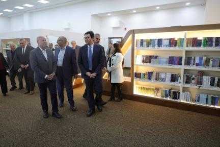 وزير الثقافة ومحافظ القاهرة يتفقدان مكتبة «نون السحار 2» بزهراء المعادي تمهيدًا لافتتاحها قريبًا