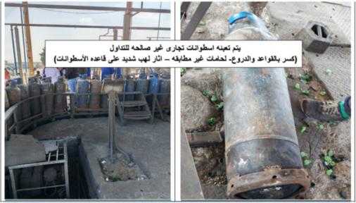 ضبط متهمين بالاستيلاء على كميات كبيرة من المنتجات البترولية بأحد المستودعات، وضبط مخالفات في مصنع لتعبئة البوتاجاز بالجيزة