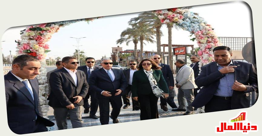 وزيرة التنمية المحلية - محافظ الإسماعيلية 