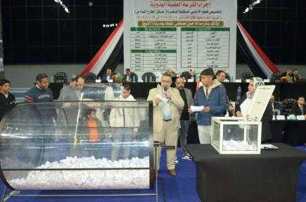 ختام فعاليات القرعة العلنية لتخصيص قطع الأراضي السكنية الصغيرة بالطرح السادس ”مسكن” بـ18 مدينة