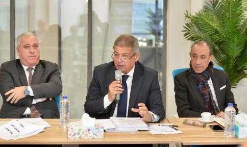 بدء الاجتماع الختامي للجنة الرئيسية لتطوير الإعلام المصري بالأكاديمية الوطنية للتدريب