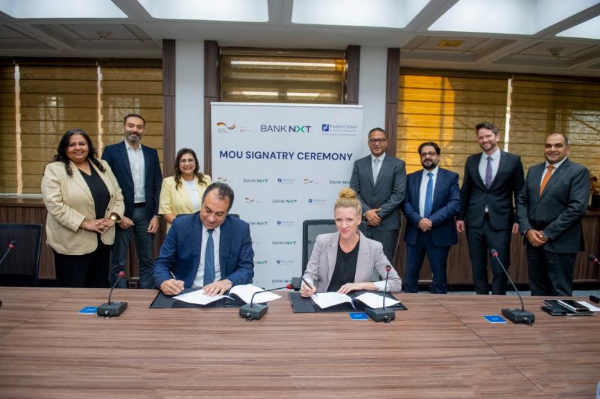 Bank NXT Signs MoU with Frankfurt School of Finance & Management, and Chemonics to Advance its Climate Transition Strategy under German Development Programme (GREET)