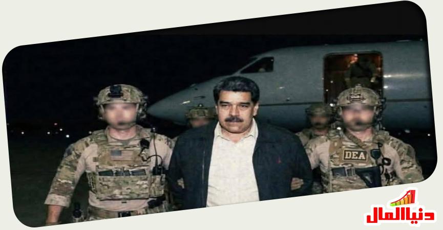 رئيس فنزويلا لحظة اختطافه 