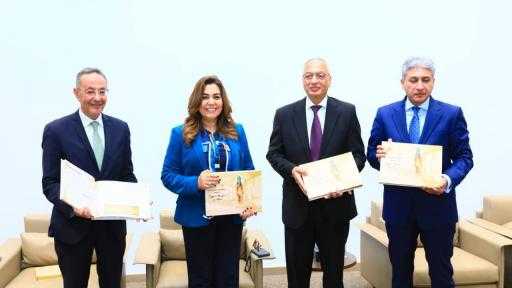 منال عوض نجحنا في  تحقيق الحياد الكربوني للمتحف المصري الكبير