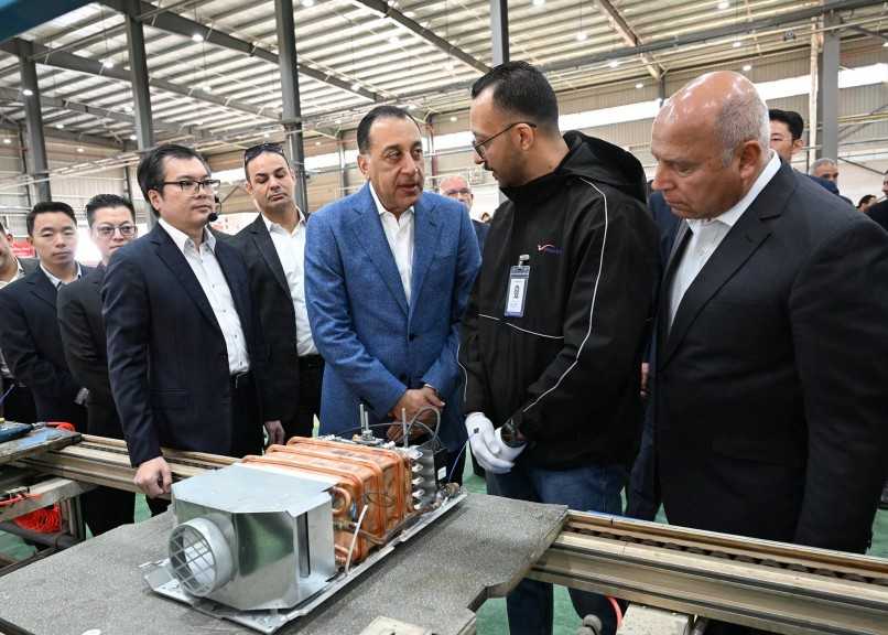 افتتاح مصنع ”فانوارد” الصيني لإنتاج سخانات الغاز والمبادلات الحرارية باستثمارات تتجاوز 12 مليون دولار