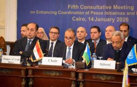 مصر ترأس الاجتماع الخامس للآلية التشاورية لتعزيز تنسيق جهود السلام في السودان
