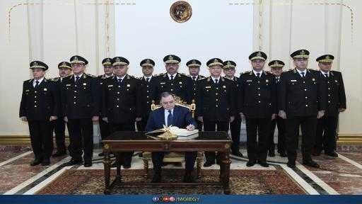 وزير الداخلية يتقدم بالشكر والتهنئة للرئيس الجمهورية بمناسبة عيد الشرطة الـ 74
