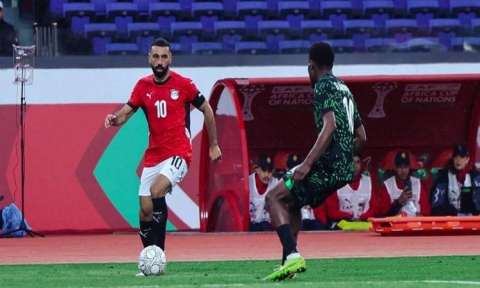 منتخب مصر يودع بطولة أفريقيا بعد الهزيمة من نيجيريا بضربات الترجيح (4-2)
