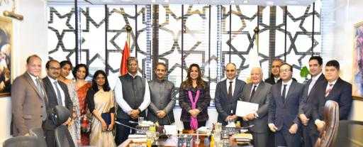 منال عوض: إدارة المخلفات ومواجهة تغير المناخ في صدارة أولويات التعاون المصري–الهندي