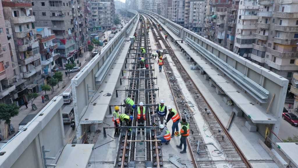 وزارة النقل تكشف عن أحدث تصوير جوي لتقدم أعمال تنفيذ مشروع المرحلة الأولى من مترو الإسكندرية