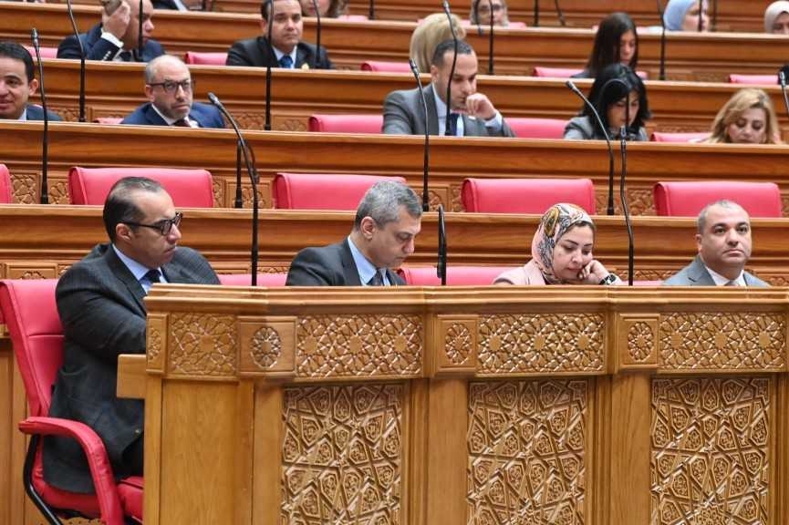 المستشار محمود فوزي يحضر الجلسة العامة لمجلس النواب لنظر تقارير الجان النوعية المختصة عن اتفاقيات دولية