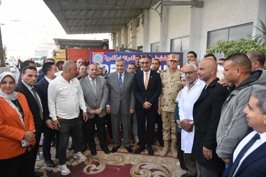 وزير التموين والتجارة الداخلية و محافظ الإسكندرية يفتتحان عددًا من المشروعات التموينية بالمحافظة لتعزيز منظومة الأمن الغذائي