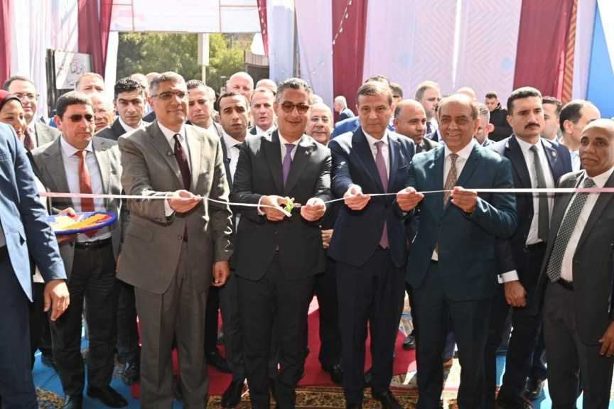 وزيرا التموين والزراعة يفتتحان معرض اهلا رمضان بحضور محافظ الجيزة