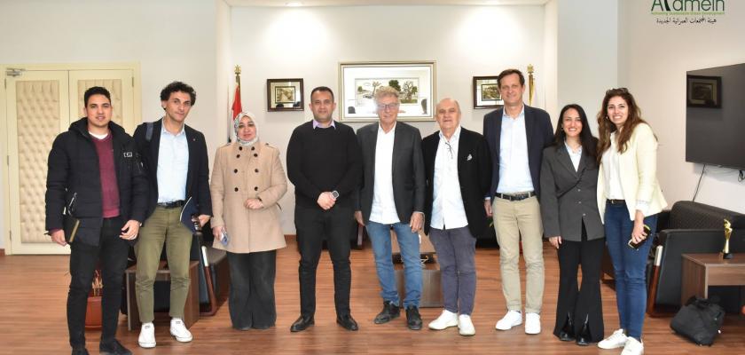 ”رئيس جهاز العلمين الجديدة يستقبل وفد شركة Tilke العالمية لبحث استضافة سباقات الفورمولا 1”