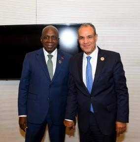 وزير الخارجية يلتقي وزير خارجية أنجولا لبحث تعزيز... وزير الخارجية يلتقي وزير خارجية أنجولا لبحث تعزيز التعاون الثنائي والتنسيق الإقليمي