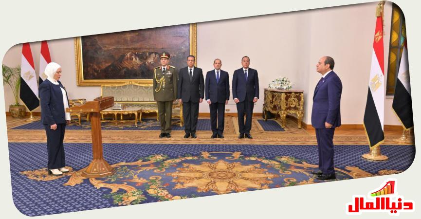 فخامة الرئيس السيسي يشهد حلف اليمين للمحافظين 