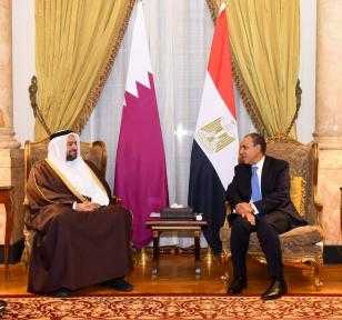 دكتور بدر عبد العاطي وزير الخارجية يلتقي وزير... دكتور بدر عبد العاطي وزير الخارجية يلتقي وزير الدولة بوزارة الخارجية القطرية