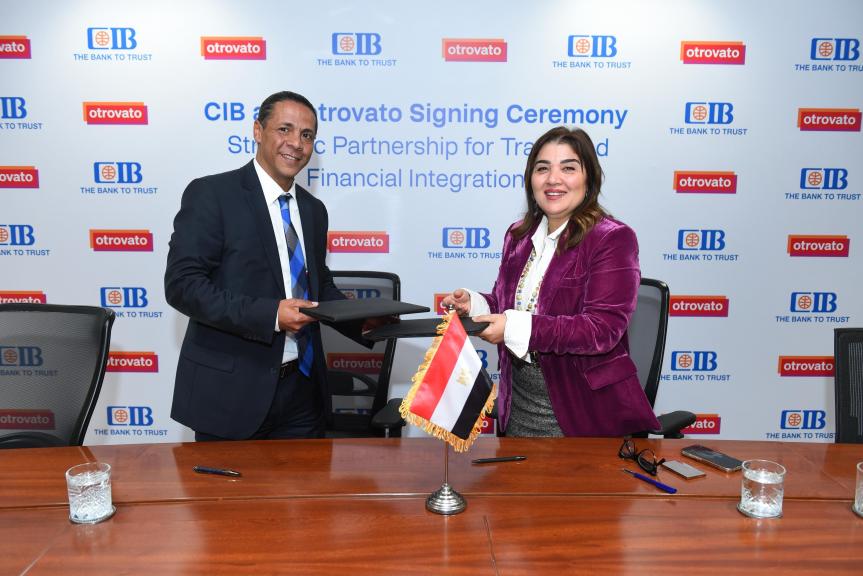 «أوتروفاتو» و«البنك التجاري الدولي  (CIB) » يوقعان مذكرة تفاهم لتعزيز تمكين التجارة والحلول المالية في إفريقيا