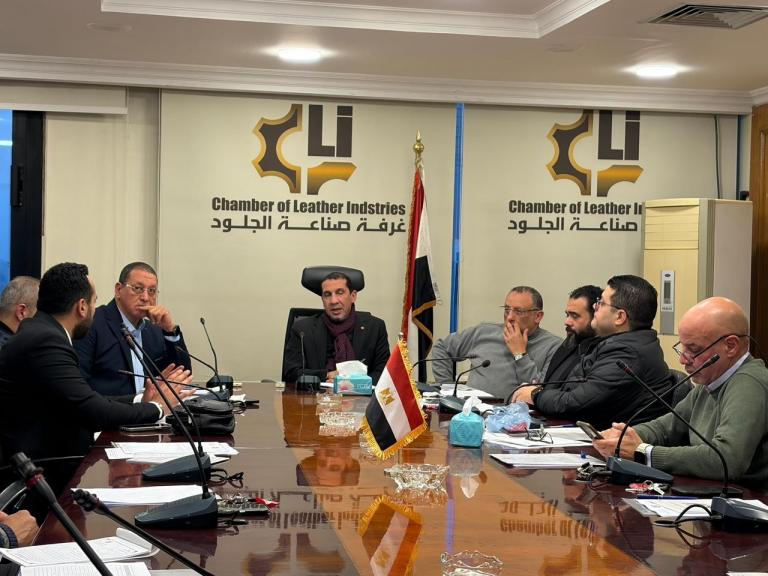 غرفة صناعة الجلود تطالب بضبط منظومة تداول الجلود لرفع تنافسية المنتج المصري