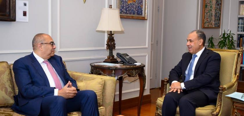 وزير الخارجية يستقبل المبعوث الخاص للأمم المتحدة لتمويل التنمية