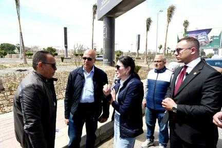 ▪︎المهندسة راندة المنشاوي تتفقد منطقة ميدان الحصري وتوجه... ▪︎المهندسة راندة المنشاوي تتفقد منطقة ميدان الحصري وتوجه بضرورة تحقيق الانضباط