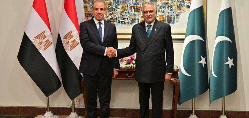 مصر وباكستان تبحثان سبل التعاون المشتك والتطوات الإقليمية