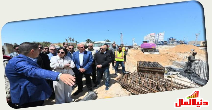 وزيرة الاسكان - مشروع مارينا 8 