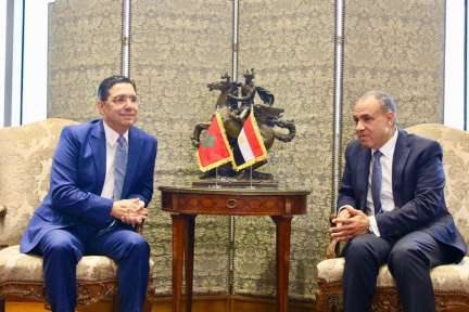 مصر تشيد بدور ملك المغرب في دعم القضية... مصر تشيد بدور ملك المغرب في دعم القضية الفلسطينية وتثمن مبادرات جلالته على المستوى الإفريقي