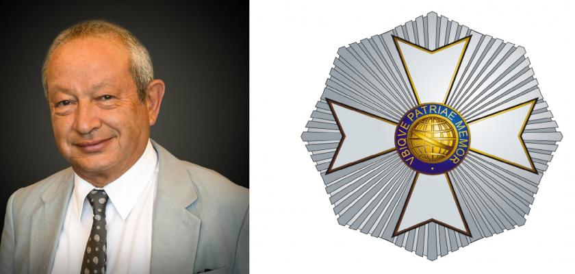 إيطاليا تمنح نجيب ساويرس وسام ولقب «ضابط كبير» L’ONORIFICENZA DI GRANDE UFFICIALE