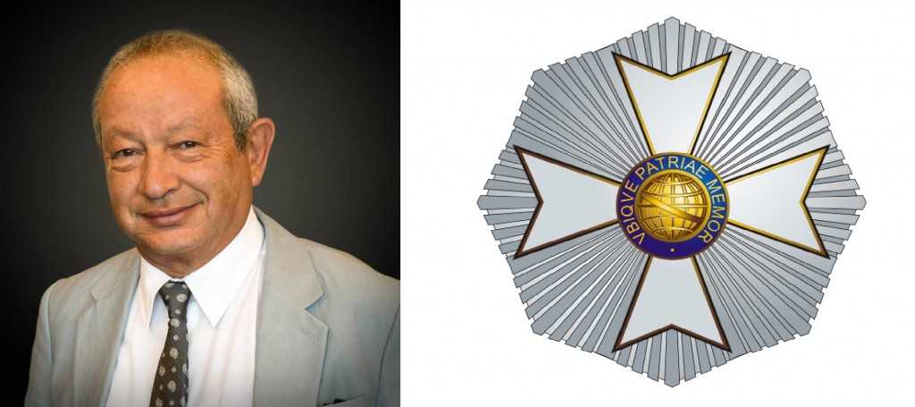 إيطاليا تمنح نجيب ساويرس وسام ولقب «ضابط كبير» L’ONORIFICENZA DI GRANDE UFFICIALE