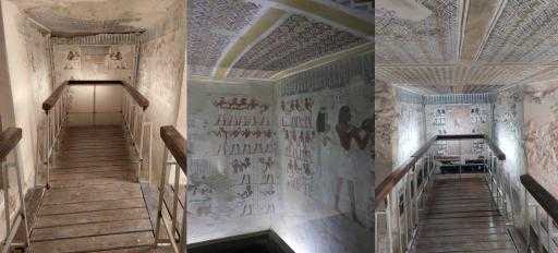 السياحة والأثار : ترميم وتطوير ثلاث مقابر أثرية... السياحة والأثار : ترميم وتطوير ثلاث مقابر أثرية بجبانة الخوخة بالبر الغربي في الأقصر