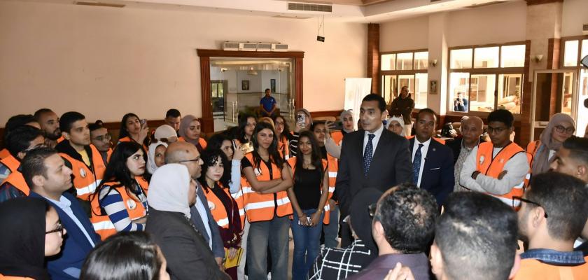وزير الشباب والرياضة يلتقي المشاركين ببرنامج إحياء مسار العائلة المقدسة