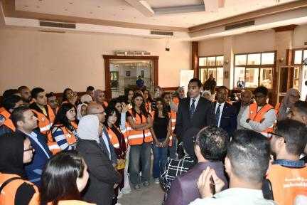 وزير الشباب والرياضة يلتقي المشاركين ببرنامج إحياء مسار العائلة المقدسة