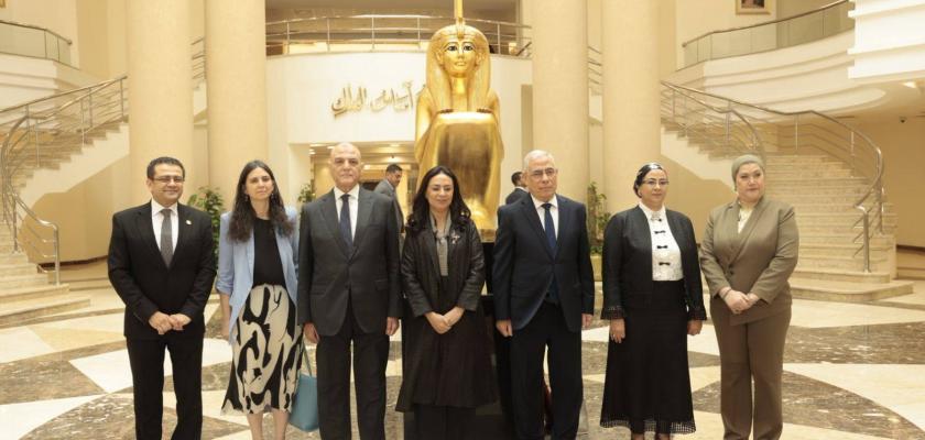 وزيرة التضامن الاجتماعي تشهد افتتاح ”الغرف الصديقة للطفل” بمقر مكتب النائب العام
