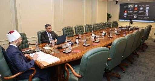 وزير الأوقاف يلقي محاضرة لكبار منسوبي اتحاد إذاعات وتلفزيونات منظمة دول التعاون الإسلامي