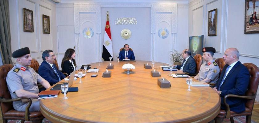 الرئيس السيسي يطلع على أخر تطورات عدد من المشروعات السكنية ” حياة كريمة - حديقة الفسطاط مشروعات الساحل الشمالي والبحر الأحمر