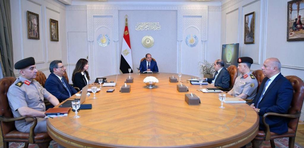 الرئيس السيسي يطلع على أخر تطورات عدد من المشروعات السكنية ” حياة كريمة - حديقة الفسطاط مشروعات الساحل الشمالي والبحر الأحمر