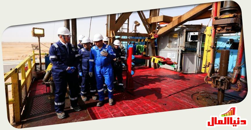 وزير البترول في حقول مليحة 