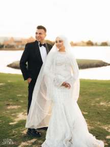 دنيا المال تهنئ العروسين «يوسف وبسمه»بالزفاف السعيد