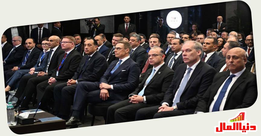 رئيس الوزاء المصري - الرئيس الفنلندي 