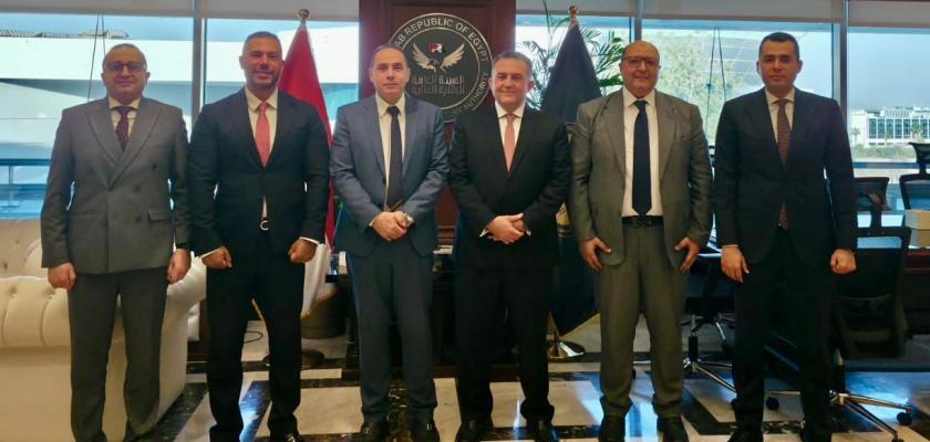 رئيس الرقابة المالية يستقبل الرئيس الجديد للبورصة المصرية