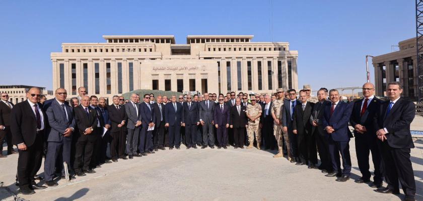 وزير العدل  يتفقد «مدينة العدالة» بالعاصمة الجديدة ويتابع الموقف التنفيذي ومعدلات الإنجاز