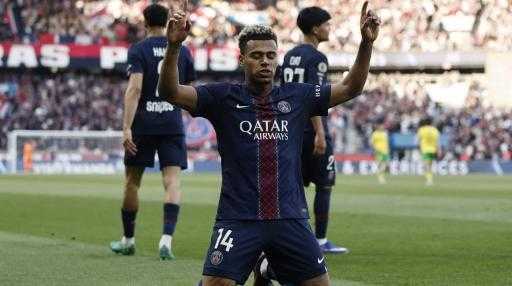 سان جيرمان يفوز على نانت بثلاثية نظيفة ويعزز صدارته للدور الفرنسي