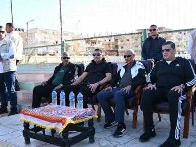 وزير الشباب والرياضة ومحافظ شمال سيناء يتفقدان مركز شباب العريش