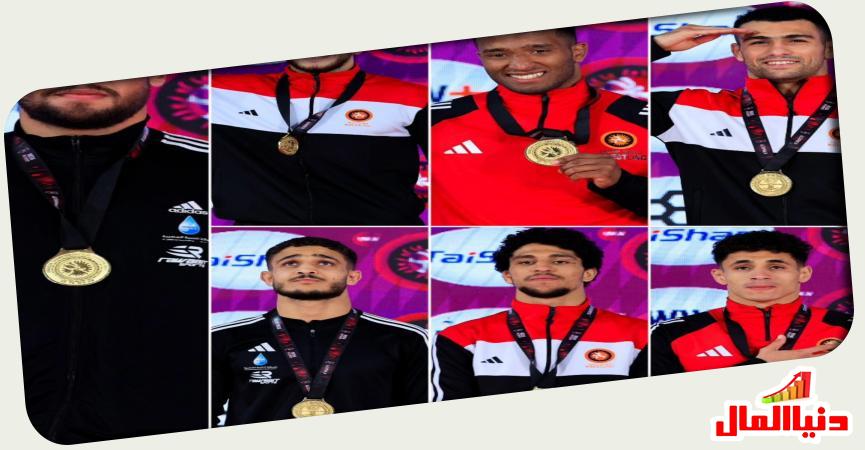 أبطال مصر المصارعة الروماني 