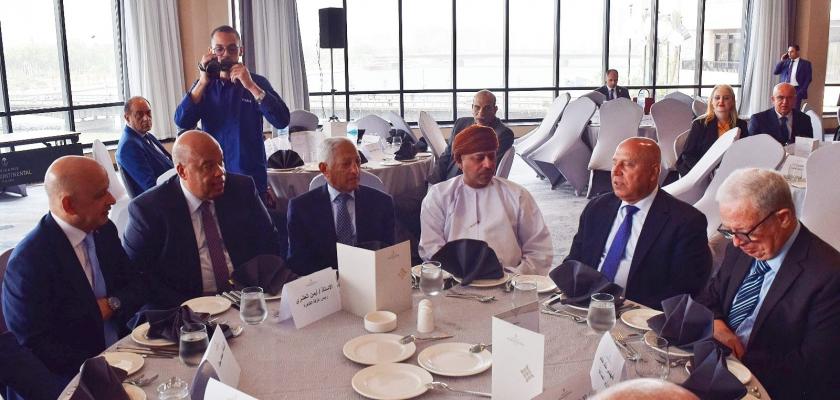 أيمن العشري يشارك في اجتماع اتحادي الغرف المصرية والعربية.. ويؤكد أهمية الحوار لتحقيق التكامل العربي