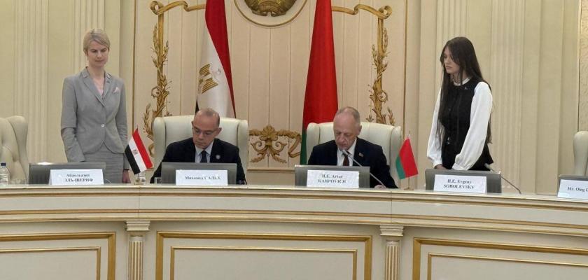 بروتوكول تعاون بين مصر وبيلاروسيا في مجال تصنيع الأدوية  وصناعة المعدات الثقيلة ووتكنولوجيا تخزين الحبوب