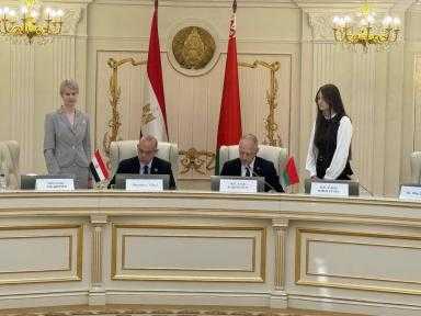 بروتوكول تعاون بين مصر وبيلاروسيا في مجال تصنيع الأدوية  وصناعة المعدات الثقيلة ووتكنولوجيا تخزين الحبوب