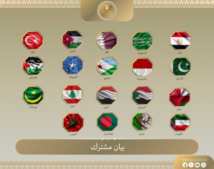 19 دولة بينها مصر والسعودية وتركيا وباكستان تدين اقدام ما يسمى اقليم أرض الصومال بافتتاح سفارة مزعومة ي القدس المحتلة