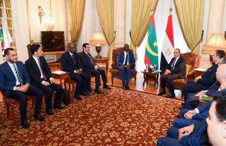 وزير الخارجية يعقد جلسة مباحثات مع نظيره الموريتاني... وزير الخارجية يعقد جلسة مباحثات مع نظيره الموريتاني لتطوير أطر التعاون الثنائي وتنسيق الجهود إزاء القضايا الإقليمية